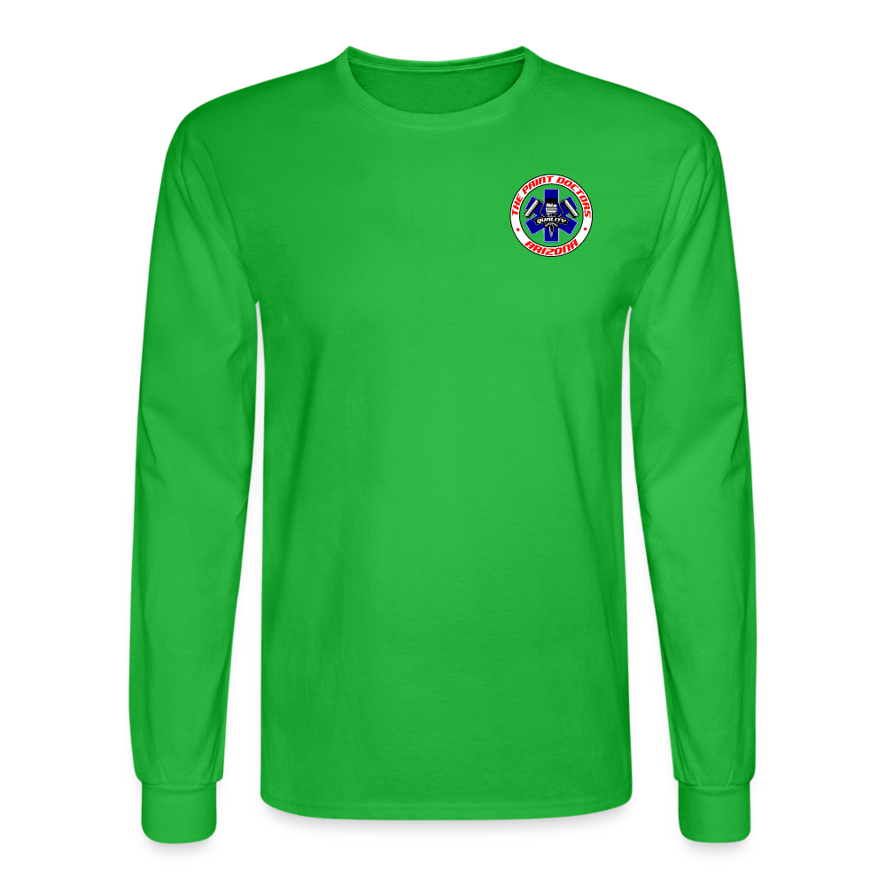 Paint Docs Long Sleeve - bright green