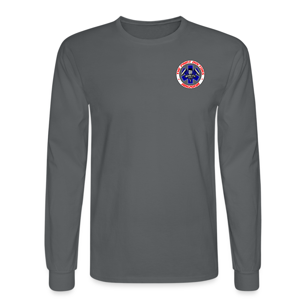 Paint Docs Long Sleeve - charcoal