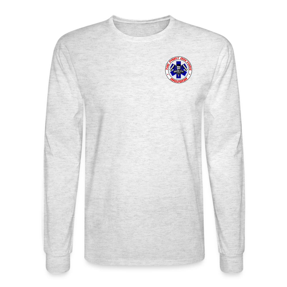 Paint Docs Long Sleeve - light heather gray