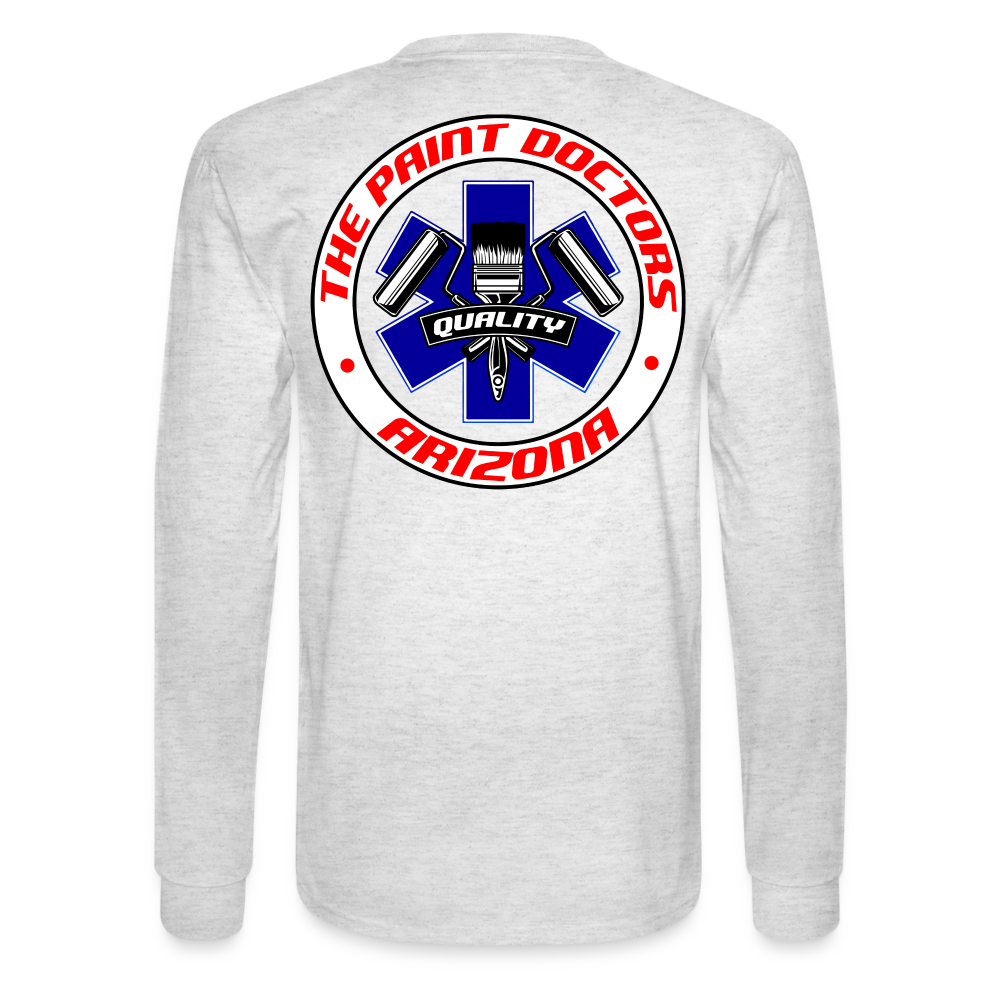 Paint Docs Long Sleeve - light heather gray