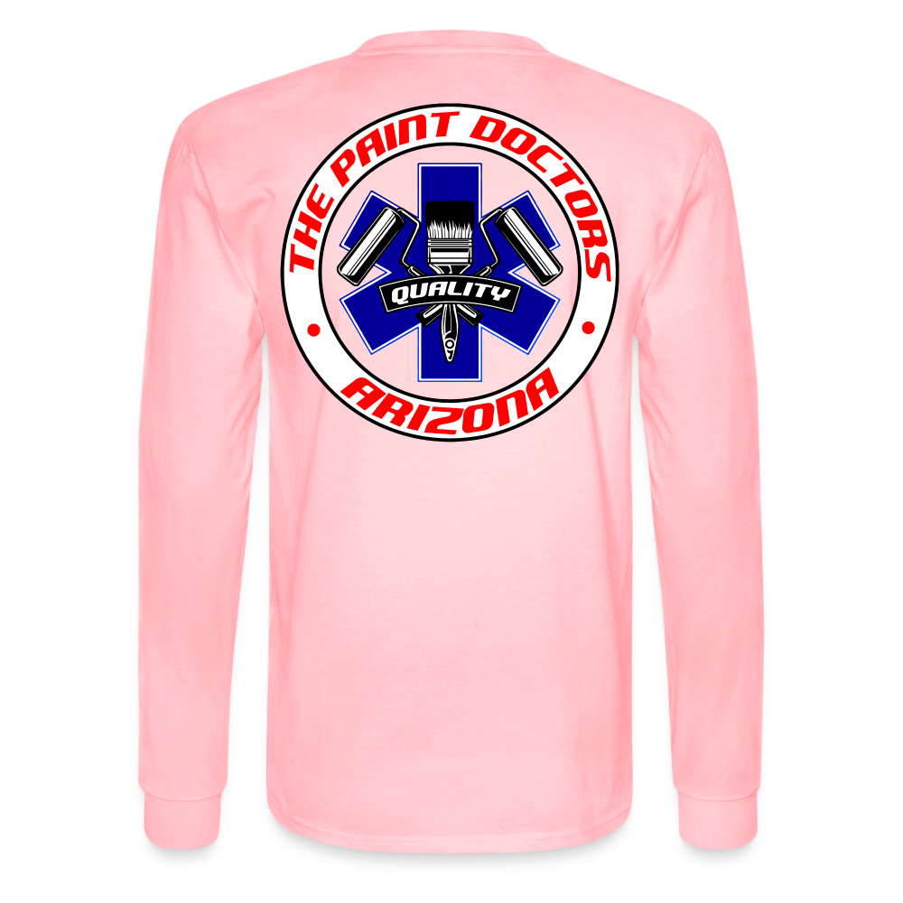 Paint Docs Long Sleeve - pink