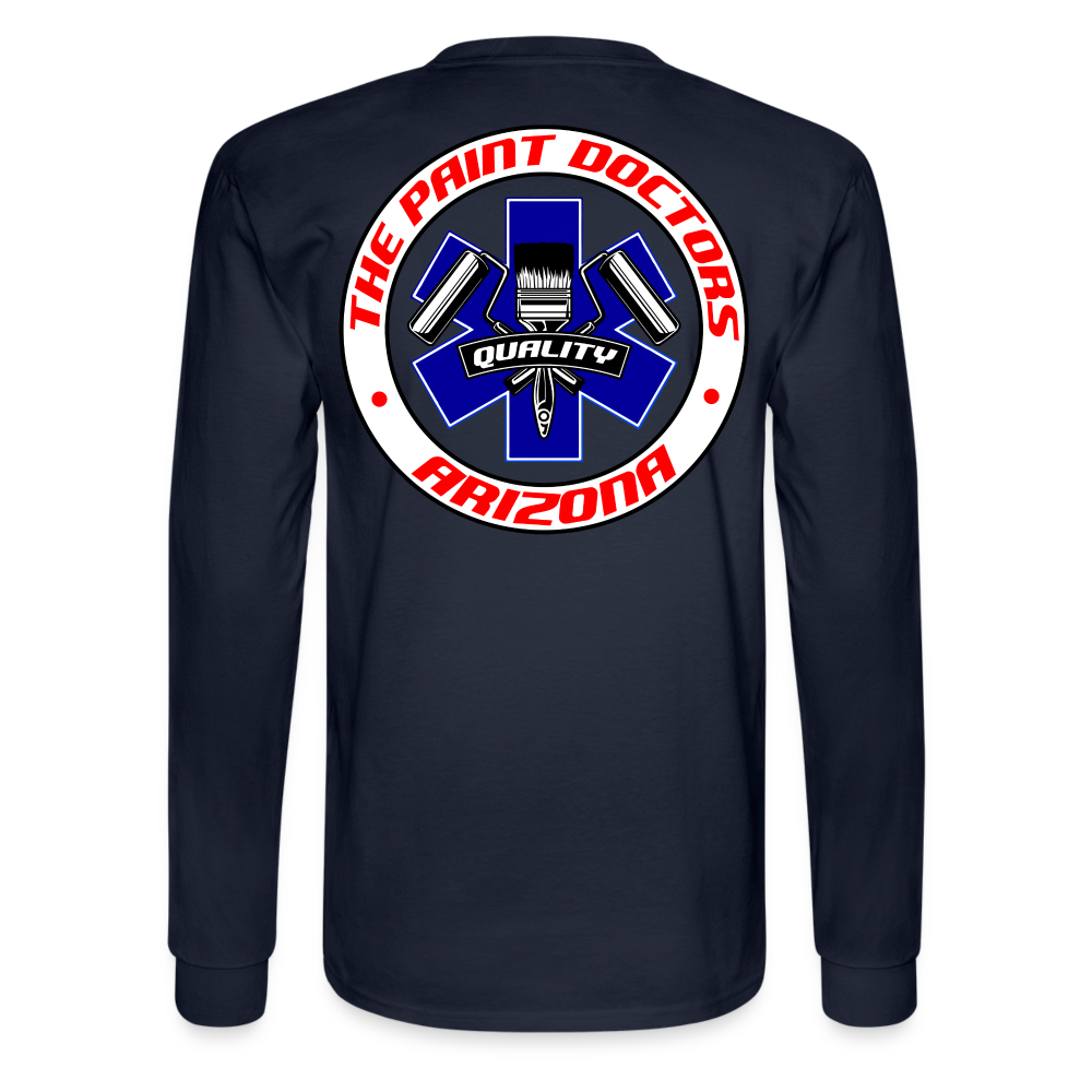 Paint Docs Long Sleeve - navy