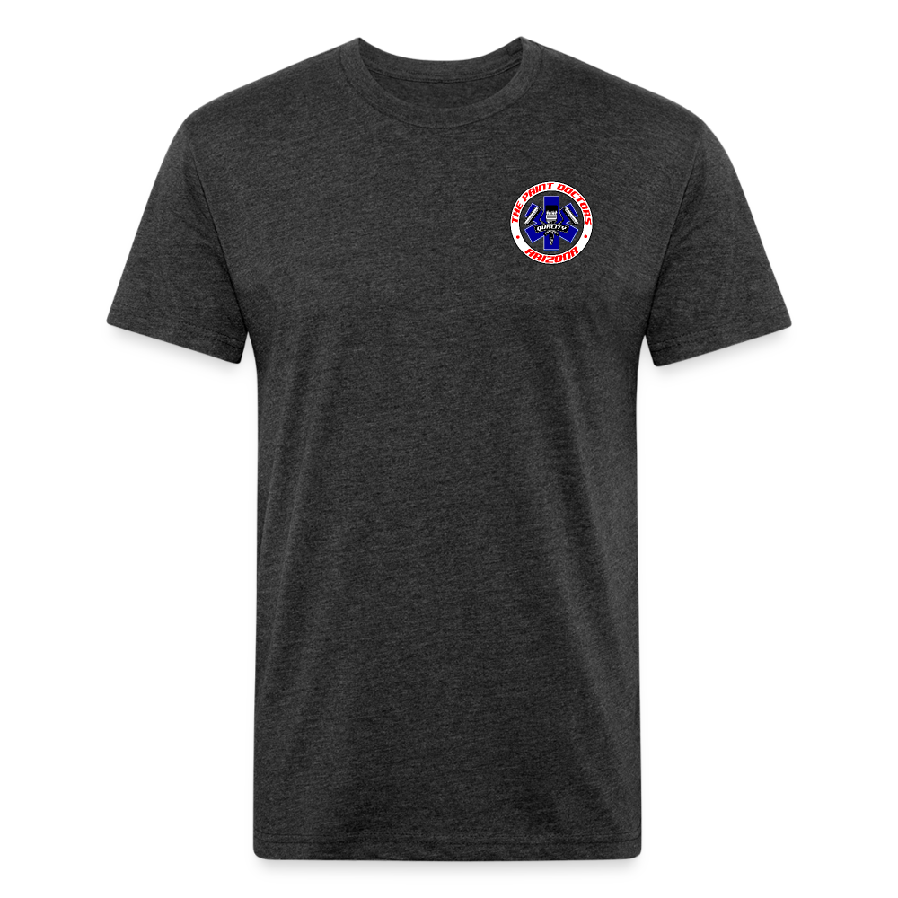 Paint Docs T Shirt - heather black