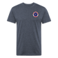 Paint Docs T Shirt - heather navy