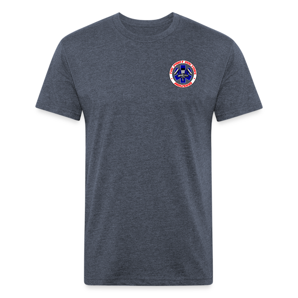 Paint Docs T Shirt - heather navy