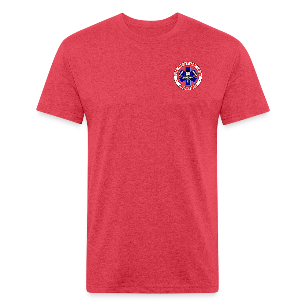 Paint Docs T Shirt - heather red