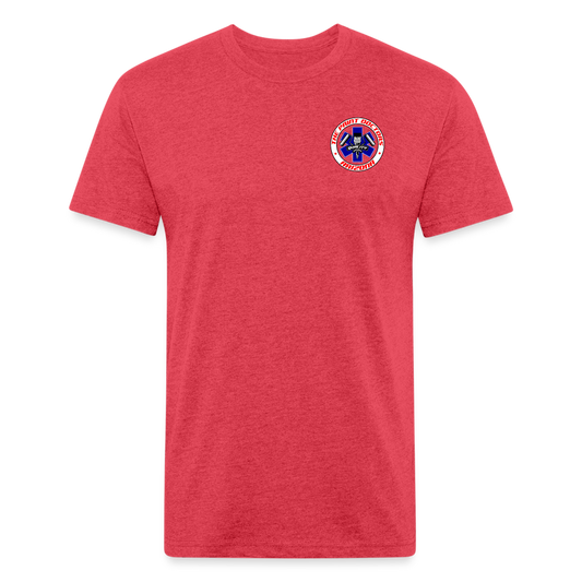 Paint Docs T Shirt - heather red
