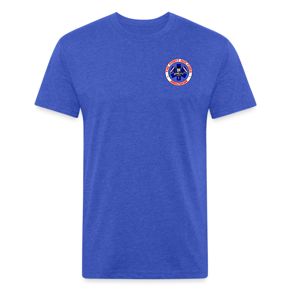 Paint Docs T Shirt - heather royal