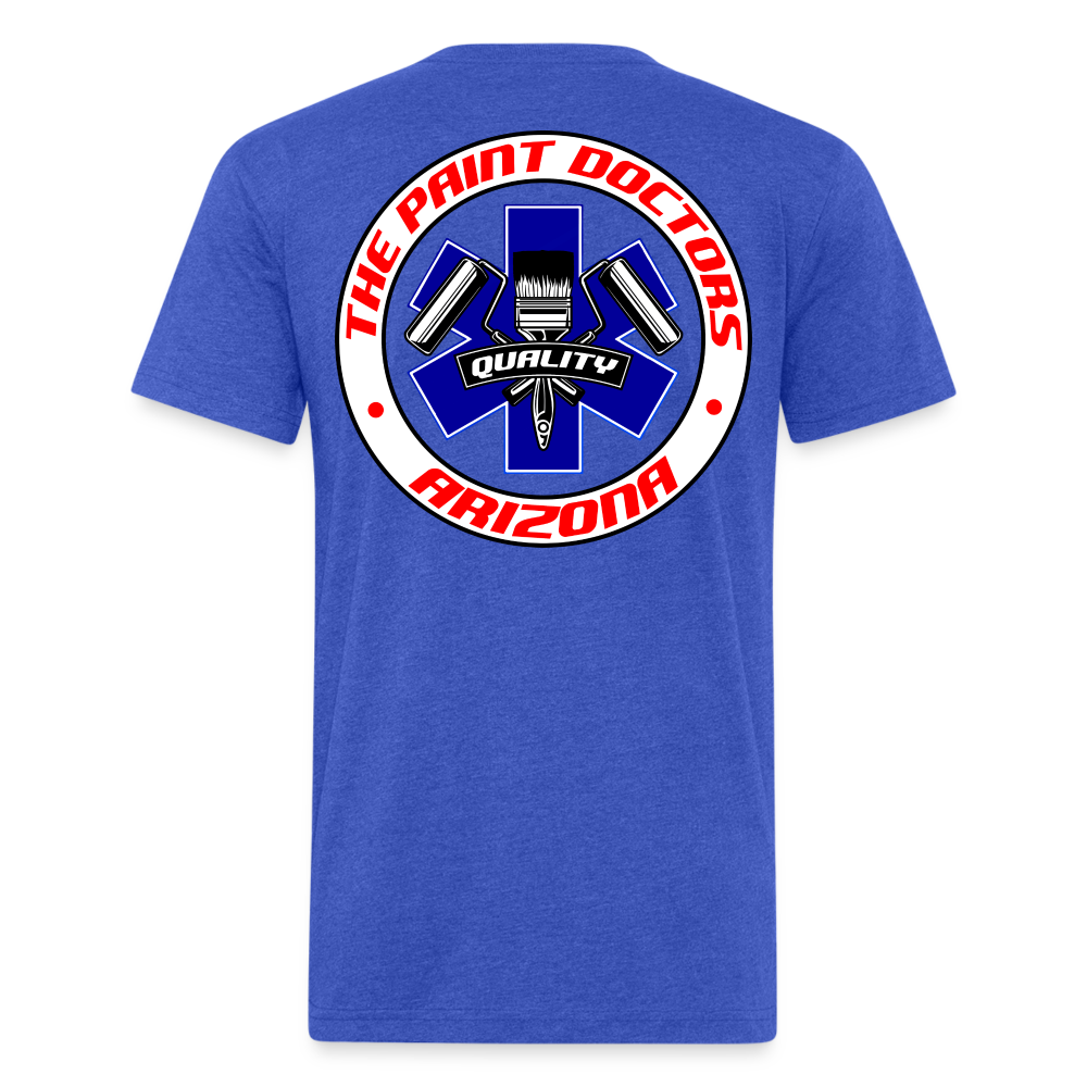 Paint Docs T Shirt - heather royal