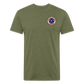 Paint Docs T Shirt - heather military green