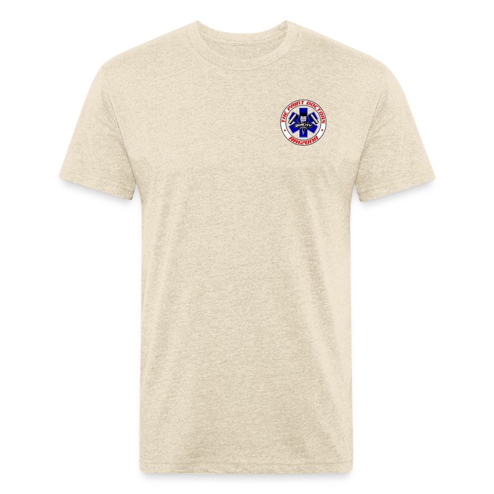 Paint Docs T Shirt - heather cream
