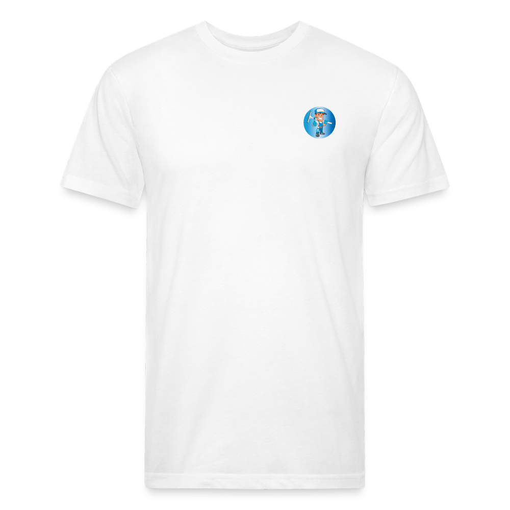 PV window New Logo Cotton/Poly T-Shirt by Next Level - white