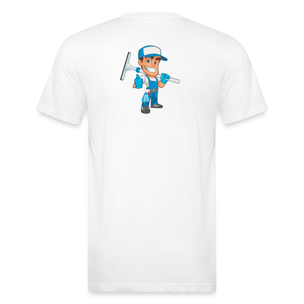 PV window New Logo Cotton/Poly T-Shirt by Next Level - white
