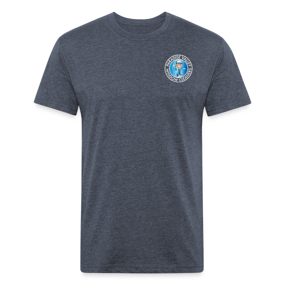 PV window New Logo Cotton/Poly T-Shirt by Next Level - heather navy