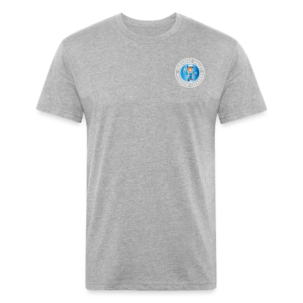 PV window New Logo Cotton/Poly T-Shirt by Next Level - heather gray