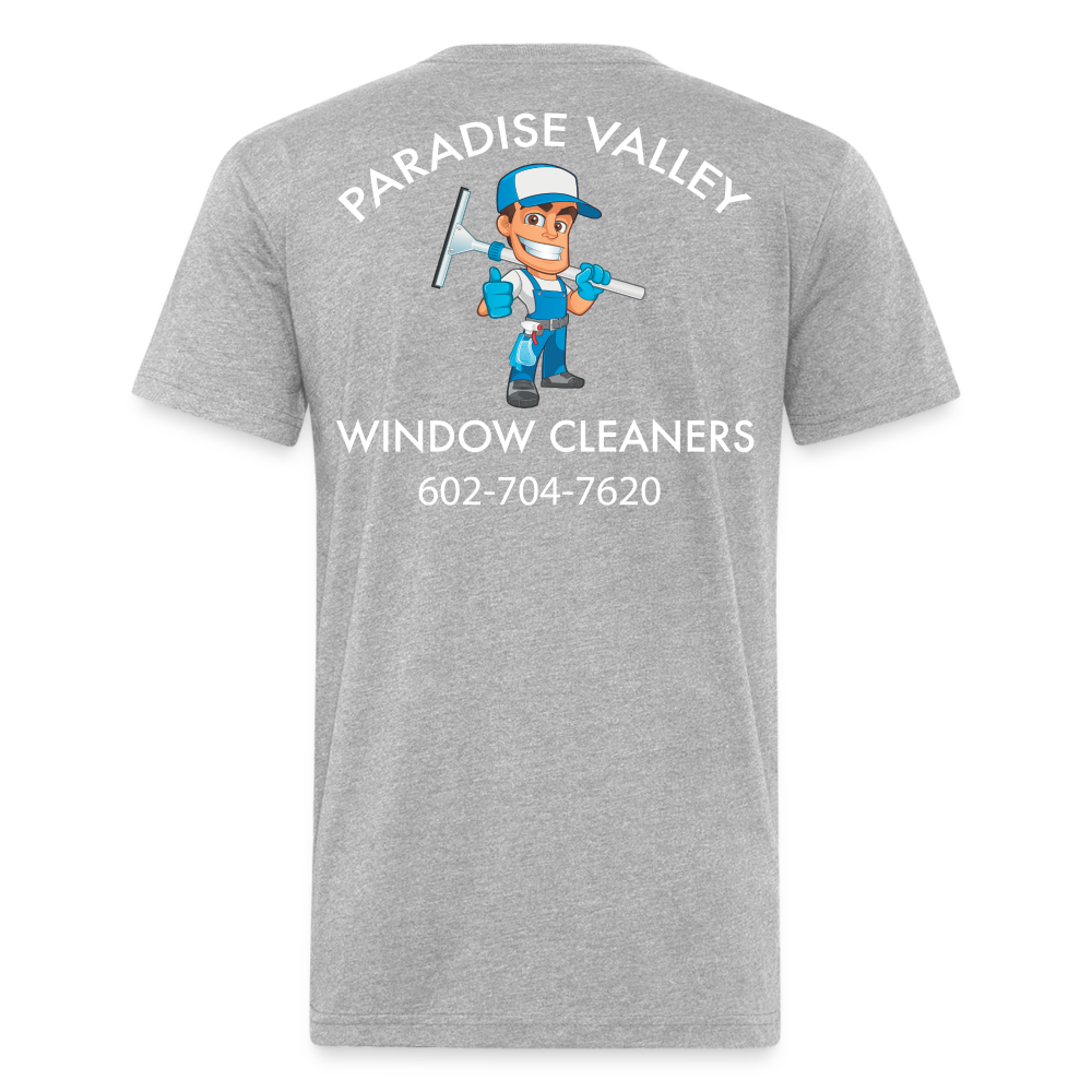 PV window New Logo Cotton/Poly T-Shirt by Next Level - heather gray