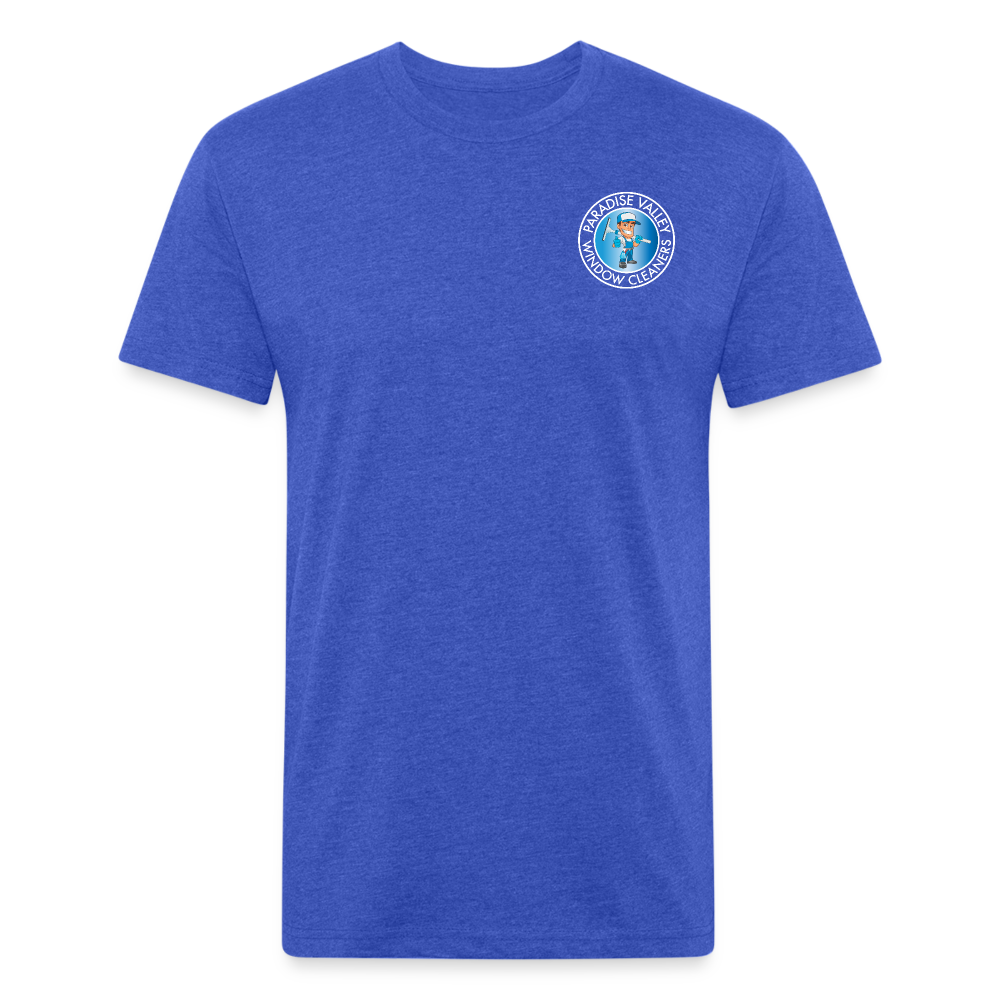 PV window New Logo Cotton/Poly T-Shirt by Next Level - heather royal