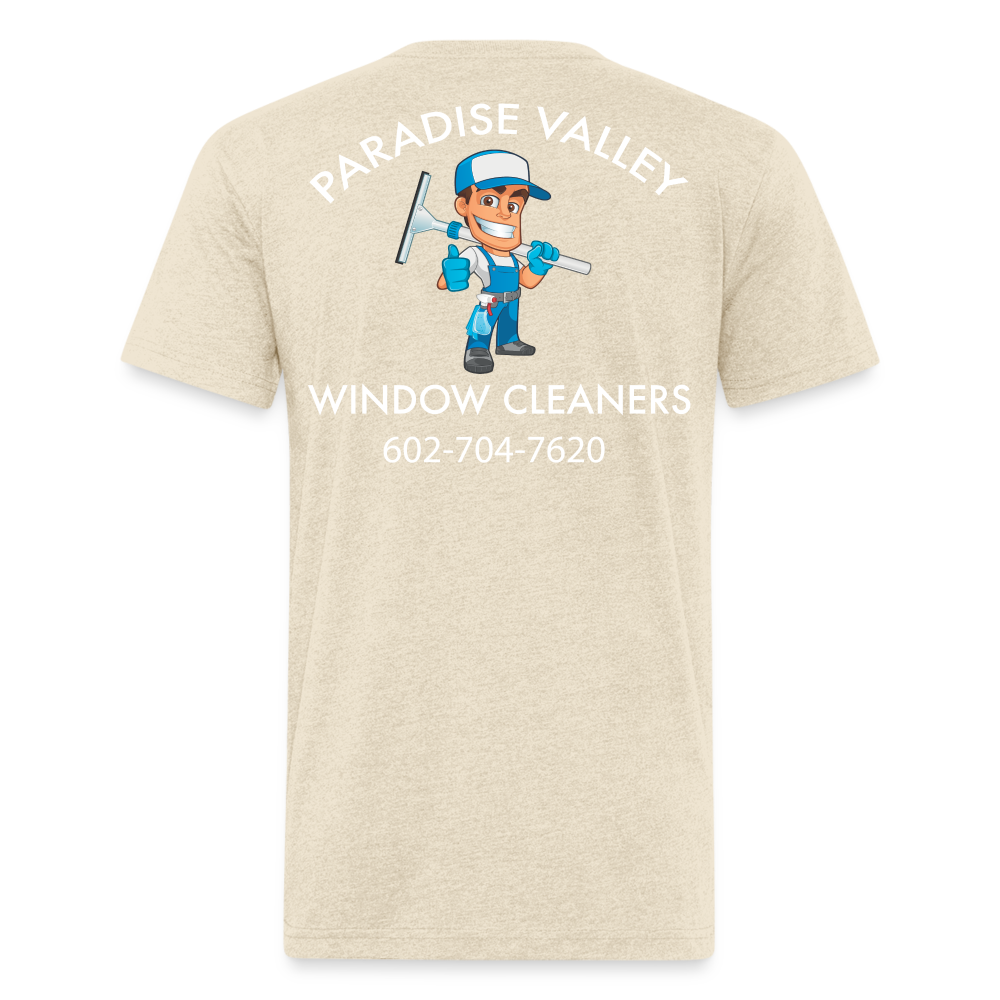 PV window New Logo Cotton/Poly T-Shirt by Next Level - heather cream