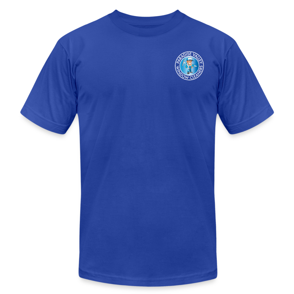 PV Window New Logo *Jersey T-Shirt by Bella + Canvas - royal blue