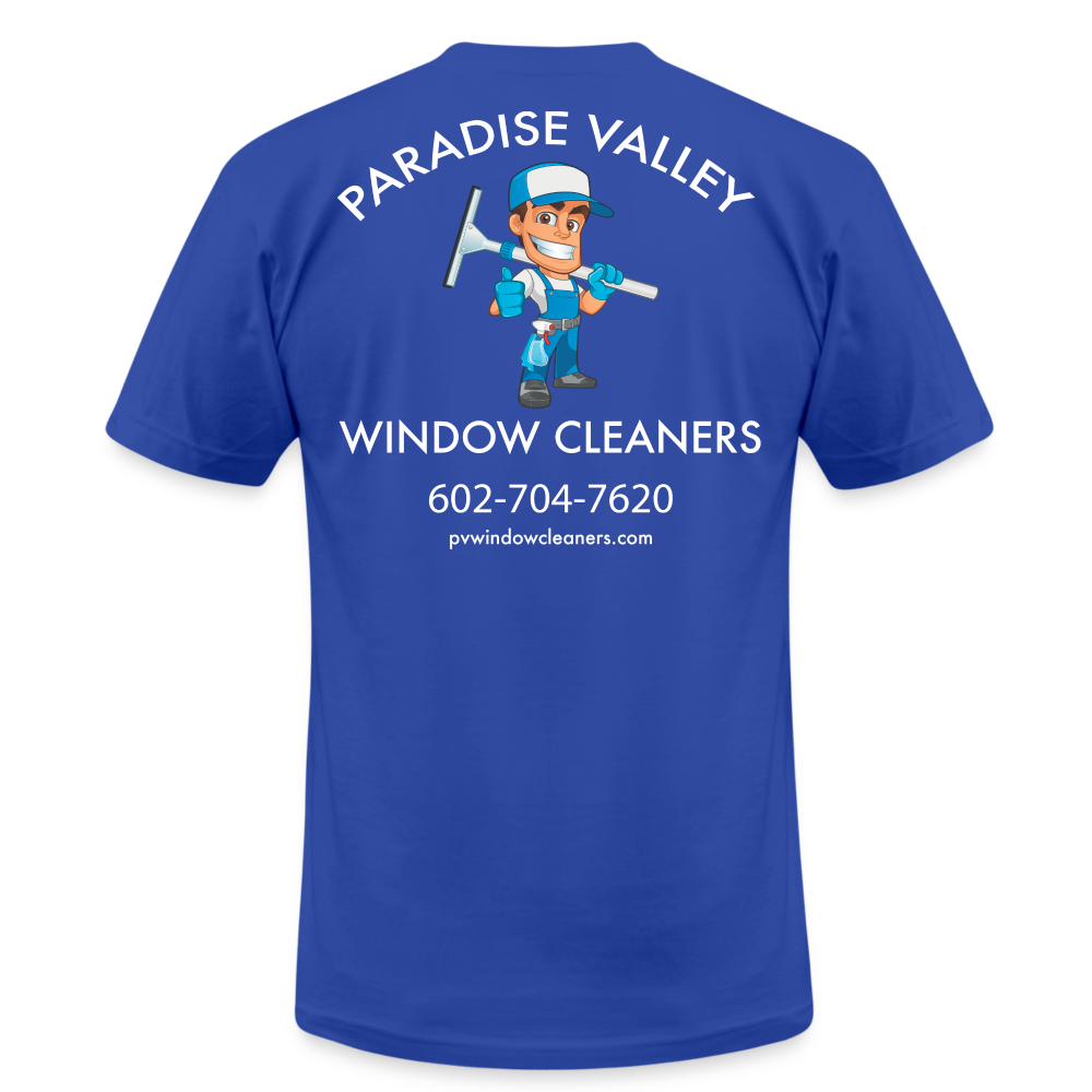 PV Window New Logo *Jersey T-Shirt by Bella + Canvas - royal blue