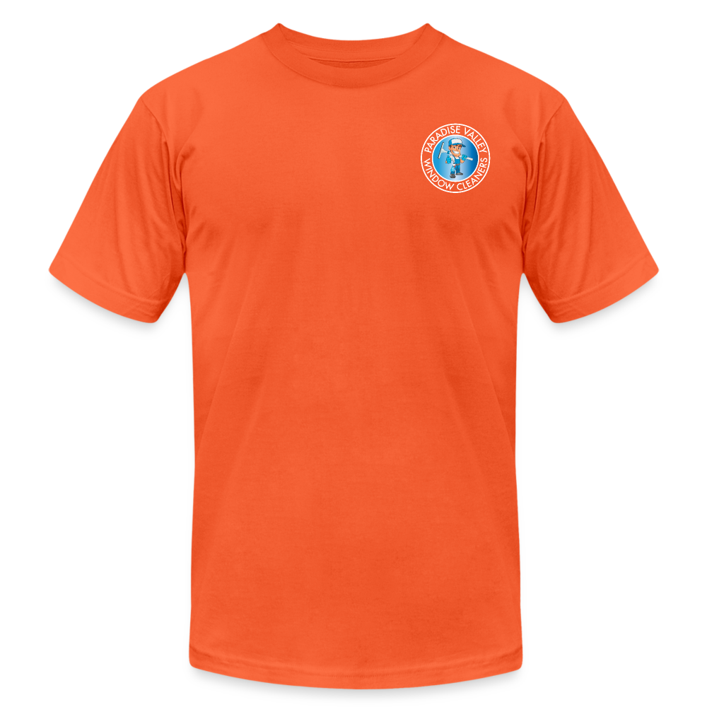 PV Window New Logo *Jersey T-Shirt by Bella + Canvas - orange