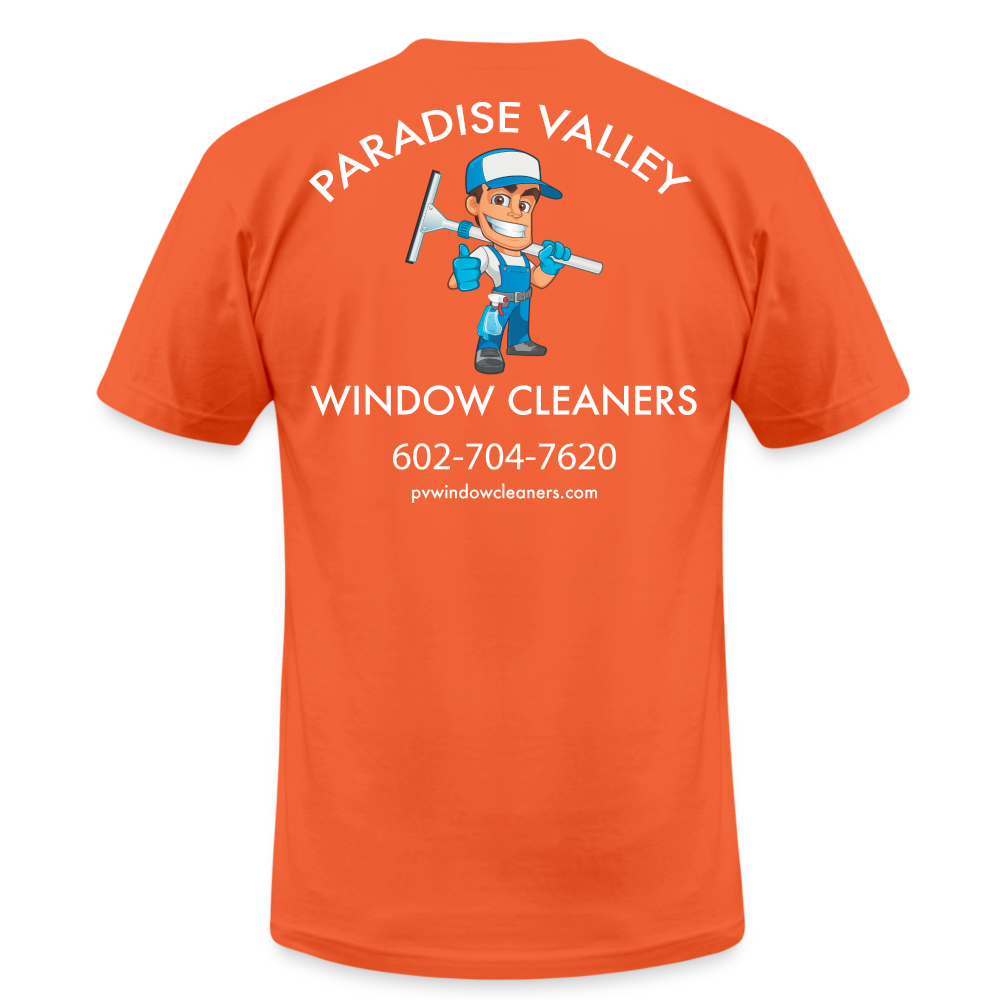 PV Window New Logo *Jersey T-Shirt by Bella + Canvas - orange