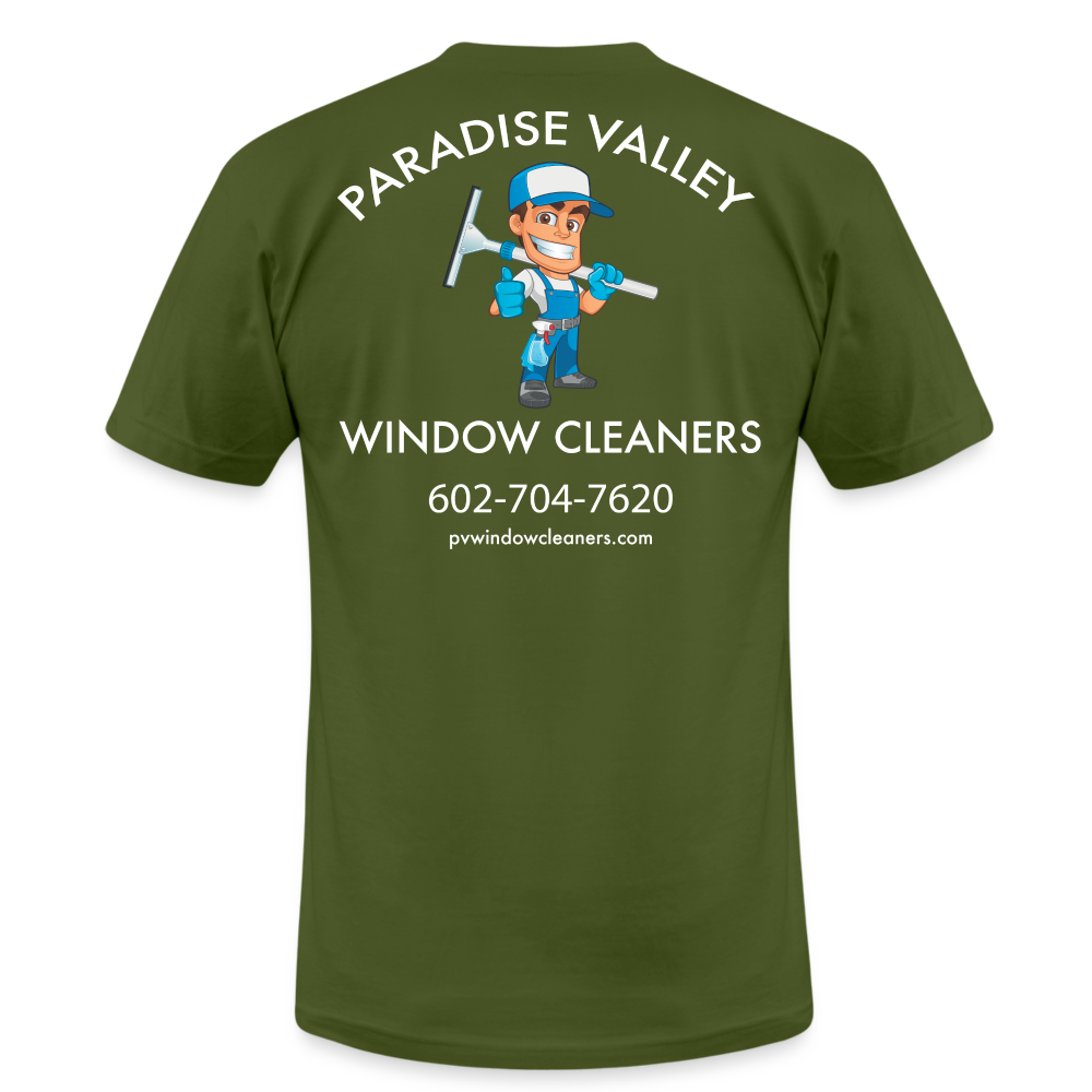 PV Window New Logo *Jersey T-Shirt by Bella + Canvas - olive