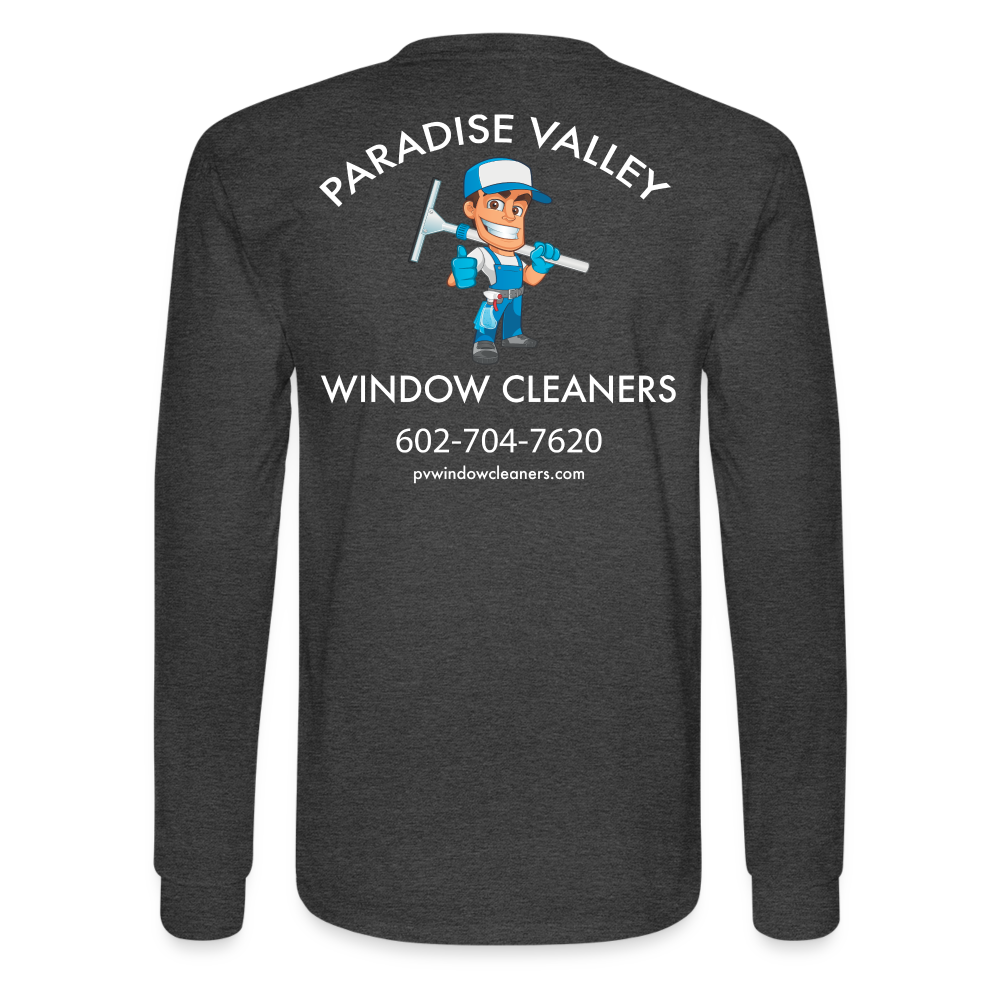 PV Win PVWC Long Sleeve T-Shirt - heather black