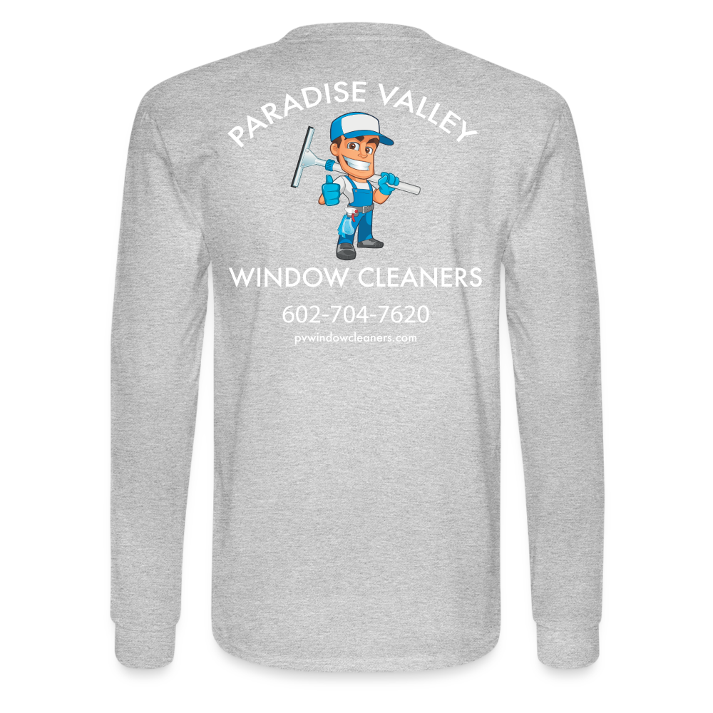 PV Win PVWC Long Sleeve T-Shirt - heather gray