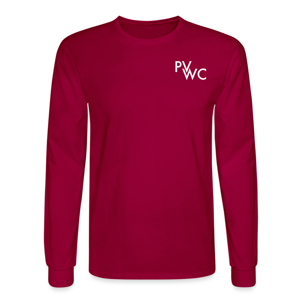 PV Win PVWC Long Sleeve T-Shirt - dark red