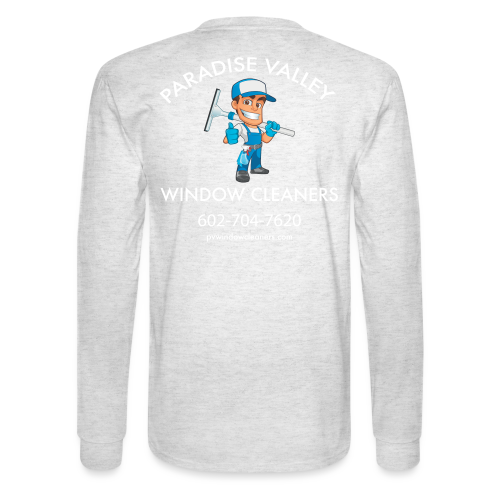 PV Win PVWC Long Sleeve T-Shirt - light heather gray