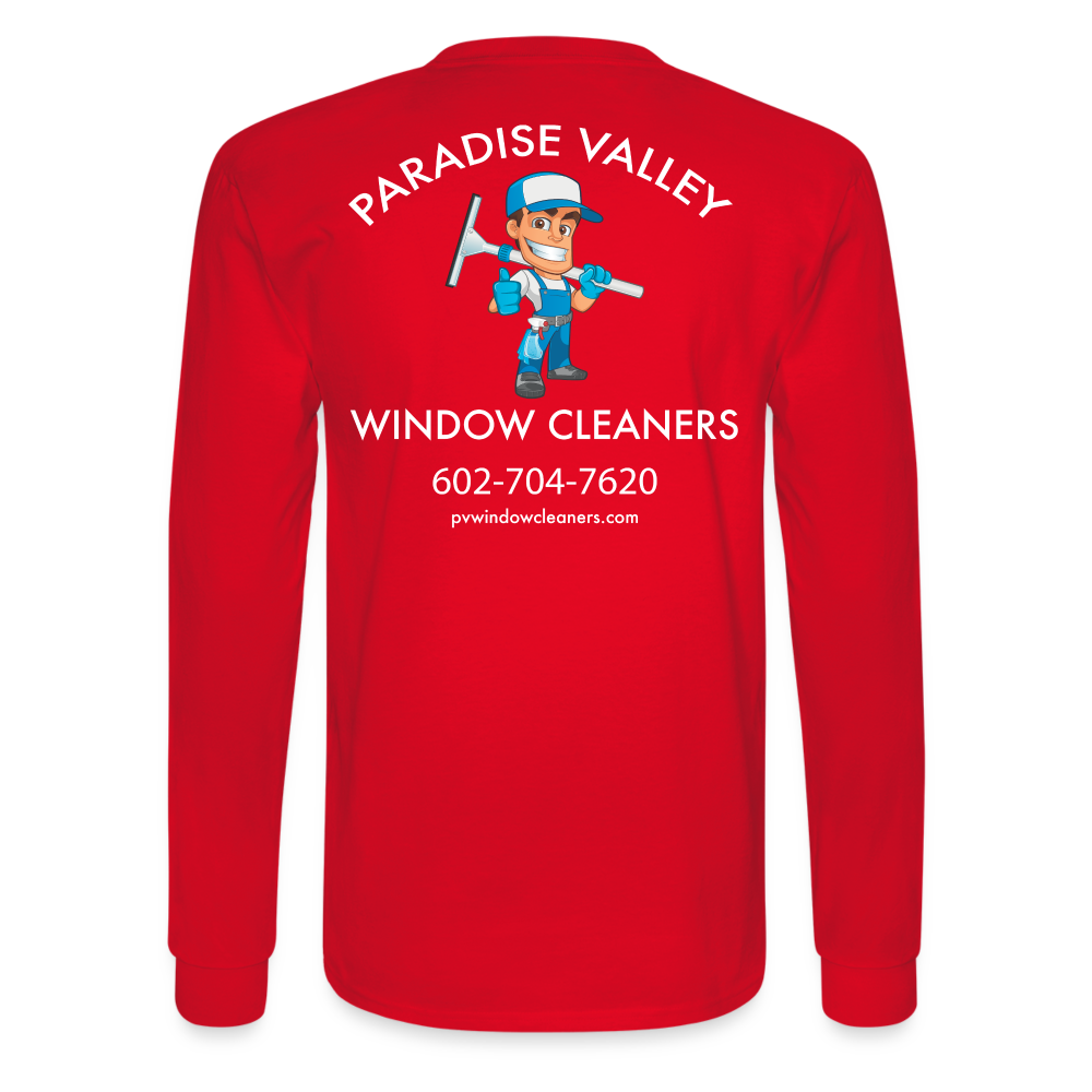 PV Win PVWC Long Sleeve T-Shirt - red