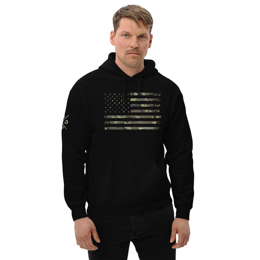 333 Camo Flag FDE WL Hoodie